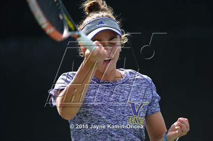Thumbnail 1 in Foothill League Girls Tennis Championships photogallery.