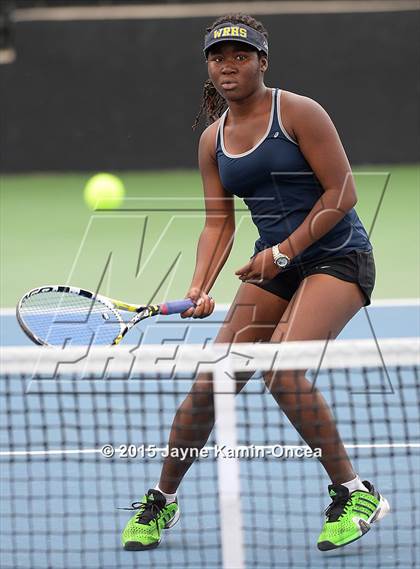 Thumbnail 1 in Foothill League Girls Tennis Championships photogallery.