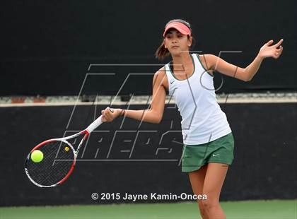 Thumbnail 3 in Foothill League Girls Tennis Championships photogallery.