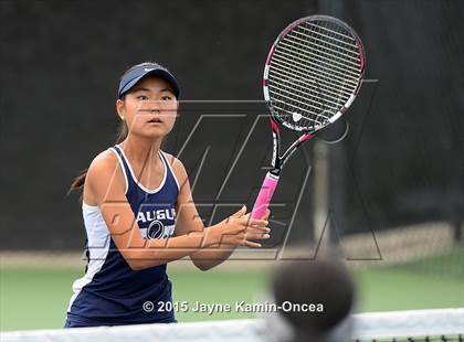 Thumbnail 1 in Foothill League Girls Tennis Championships photogallery.