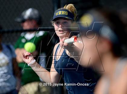 Thumbnail 2 in Foothill League Girls Tennis Championships photogallery.