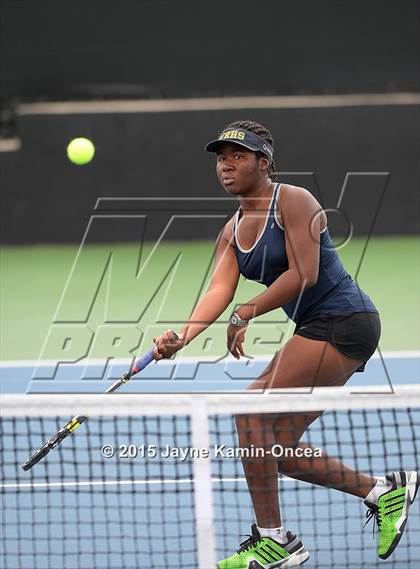Thumbnail 2 in Foothill League Girls Tennis Championships photogallery.
