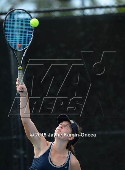 Thumbnail 3 in Foothill League Girls Tennis Championships photogallery.