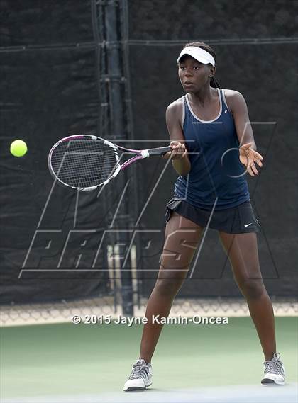 Thumbnail 2 in Foothill League Girls Tennis Championships photogallery.