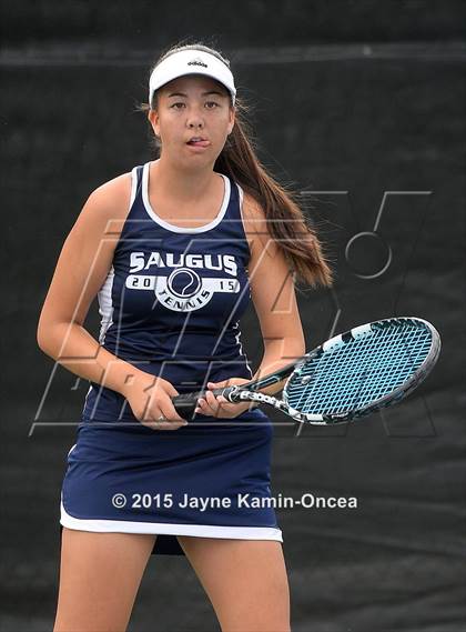Thumbnail 3 in Foothill League Girls Tennis Championships photogallery.