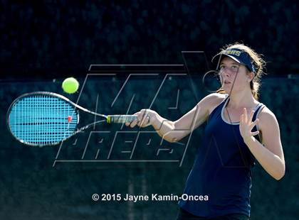 Thumbnail 2 in Foothill League Girls Tennis Championships photogallery.