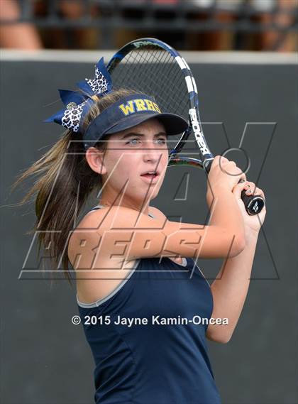 Thumbnail 2 in Foothill League Girls Tennis Championships photogallery.
