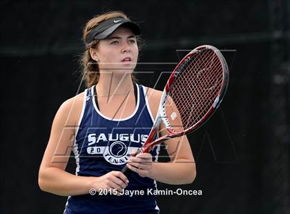 Thumbnail 3 in Foothill League Girls Tennis Championships photogallery.