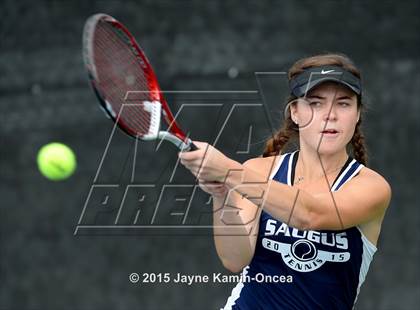 Thumbnail 3 in Foothill League Girls Tennis Championships photogallery.
