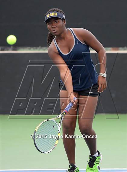 Thumbnail 3 in Foothill League Girls Tennis Championships photogallery.
