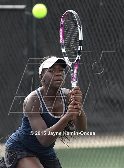 Thumbnail 2 in Foothill League Girls Tennis Championships photogallery.