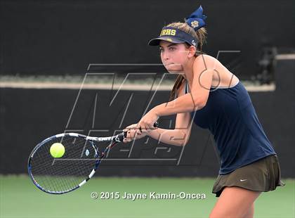 Thumbnail 3 in Foothill League Girls Tennis Championships photogallery.