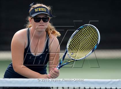Thumbnail 1 in Foothill League Girls Tennis Championships photogallery.