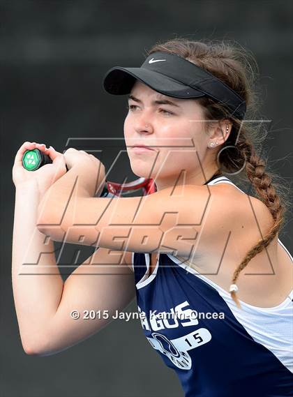 Thumbnail 2 in Foothill League Girls Tennis Championships photogallery.