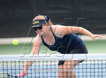 Thumbnail 1 in Foothill League Girls Tennis Championships photogallery.