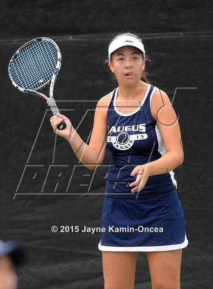 Thumbnail 2 in Foothill League Girls Tennis Championships photogallery.