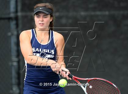 Thumbnail 3 in Foothill League Girls Tennis Championships photogallery.