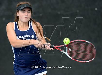 Thumbnail 1 in Foothill League Girls Tennis Championships photogallery.