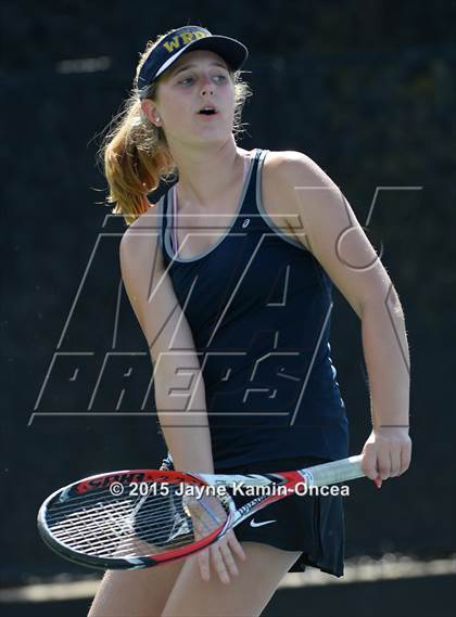 Thumbnail 2 in Foothill League Girls Tennis Championships photogallery.