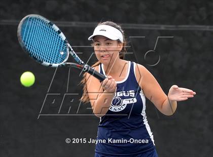 Thumbnail 2 in Foothill League Girls Tennis Championships photogallery.