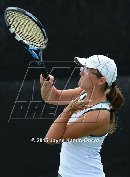 Thumbnail 2 in Foothill League Girls Tennis Championships photogallery.