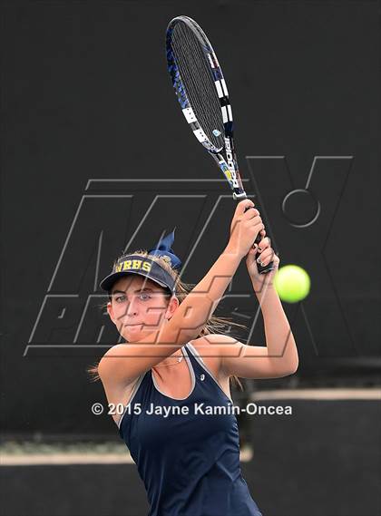Thumbnail 2 in Foothill League Girls Tennis Championships photogallery.