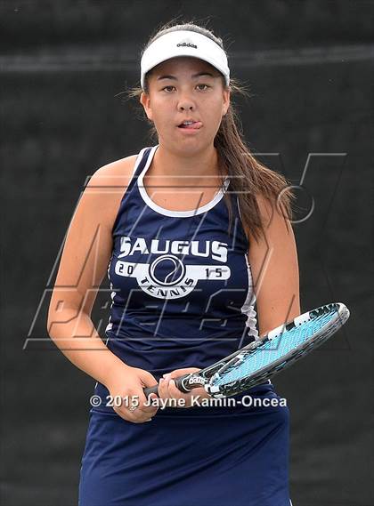 Thumbnail 1 in Foothill League Girls Tennis Championships photogallery.