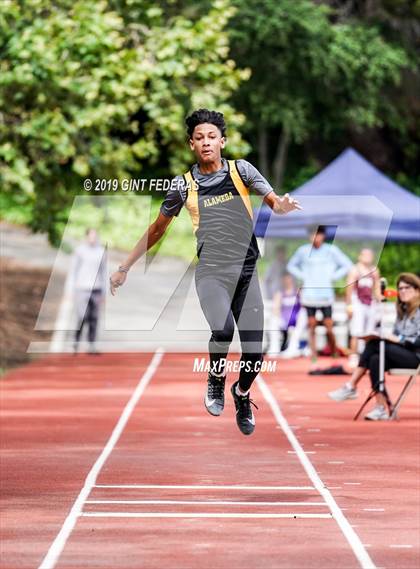 Thumbnail 2 in CIF NCS Track & Field Meet of Champions (Boys Triple Jump) photogallery.
