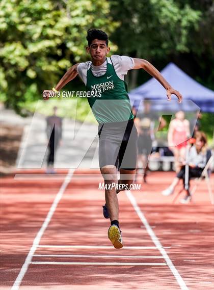 Thumbnail 1 in CIF NCS Track & Field Meet of Champions (Boys Triple Jump) photogallery.
