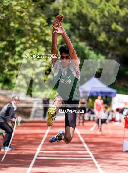 Thumbnail 1 in CIF NCS Track & Field Meet of Champions (Boys Triple Jump) photogallery.