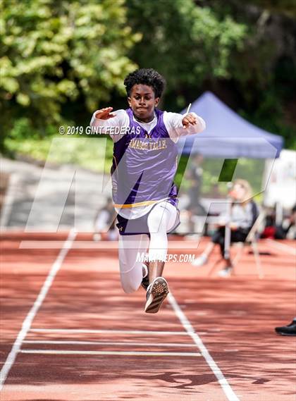 Thumbnail 2 in CIF NCS Track & Field Meet of Champions (Boys Triple Jump) photogallery.