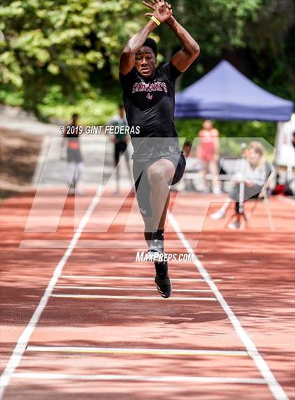 Thumbnail 2 in CIF NCS Track & Field Meet of Champions (Boys Triple Jump) photogallery.