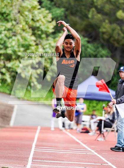 Thumbnail 2 in CIF NCS Track & Field Meet of Champions (Boys Triple Jump) photogallery.