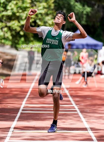 Thumbnail 1 in CIF NCS Track & Field Meet of Champions (Boys Triple Jump) photogallery.
