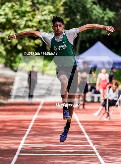 Thumbnail 3 in CIF NCS Track & Field Meet of Champions (Boys Triple Jump) photogallery.