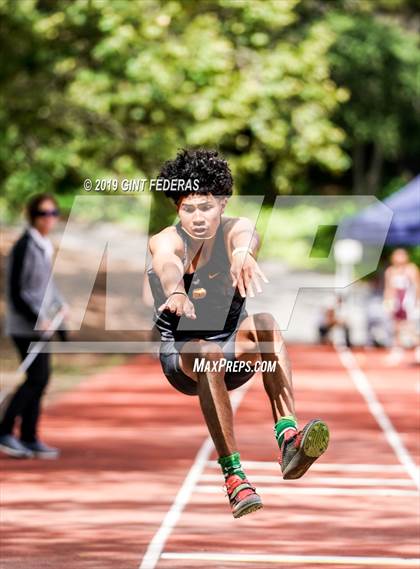 Thumbnail 1 in CIF NCS Track & Field Meet of Champions (Boys Triple Jump) photogallery.