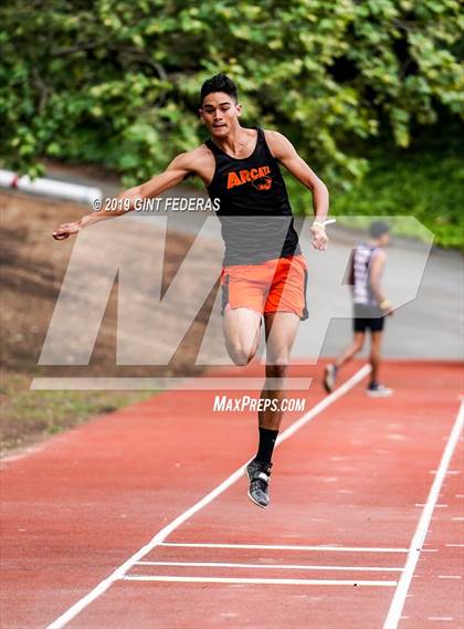 Thumbnail 1 in CIF NCS Track & Field Meet of Champions (Boys Triple Jump) photogallery.