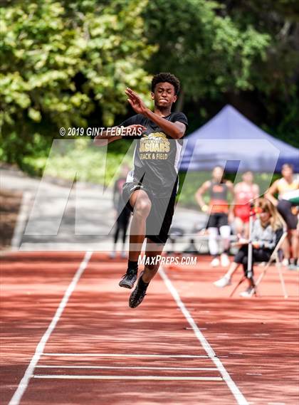 Thumbnail 2 in CIF NCS Track & Field Meet of Champions (Boys Triple Jump) photogallery.