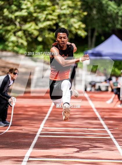 Thumbnail 3 in CIF NCS Track & Field Meet of Champions (Boys Triple Jump) photogallery.