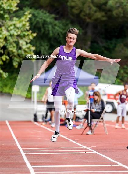 Thumbnail 2 in CIF NCS Track & Field Meet of Champions (Boys Triple Jump) photogallery.