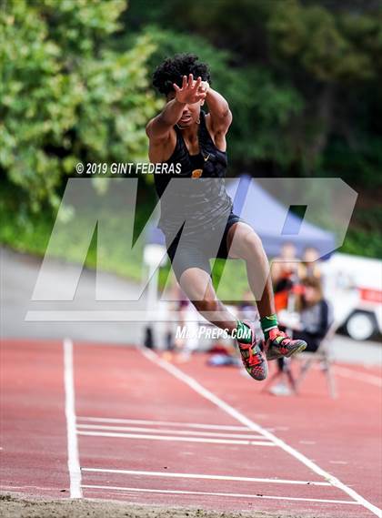 Thumbnail 2 in CIF NCS Track & Field Meet of Champions (Boys Triple Jump) photogallery.