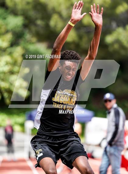 Thumbnail 2 in CIF NCS Track & Field Meet of Champions (Boys Triple Jump) photogallery.