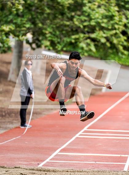 Thumbnail 1 in CIF NCS Track & Field Meet of Champions (Boys Triple Jump) photogallery.