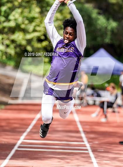 Thumbnail 2 in CIF NCS Track & Field Meet of Champions (Boys Triple Jump) photogallery.
