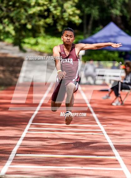 Thumbnail 2 in CIF NCS Track & Field Meet of Champions (Boys Triple Jump) photogallery.