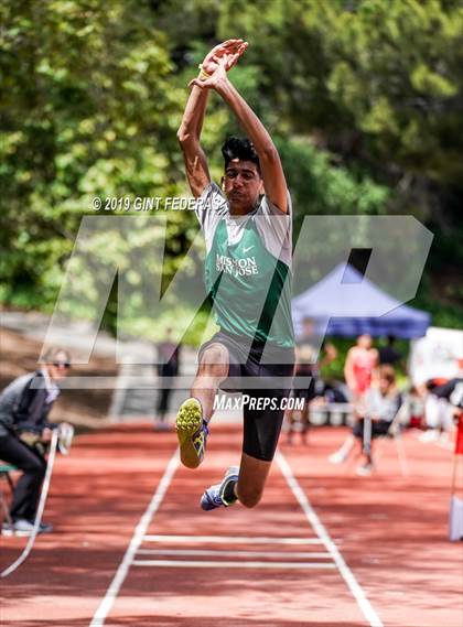 Thumbnail 3 in CIF NCS Track & Field Meet of Champions (Boys Triple Jump) photogallery.