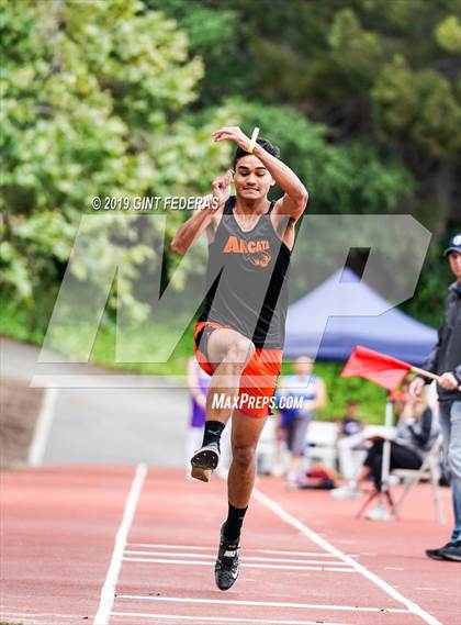 Thumbnail 1 in CIF NCS Track & Field Meet of Champions (Boys Triple Jump) photogallery.