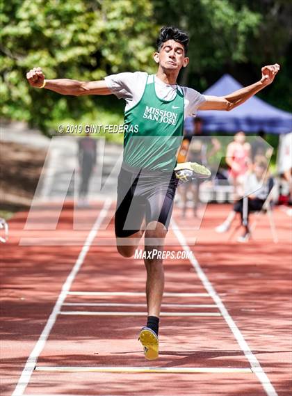 Thumbnail 3 in CIF NCS Track & Field Meet of Champions (Boys Triple Jump) photogallery.