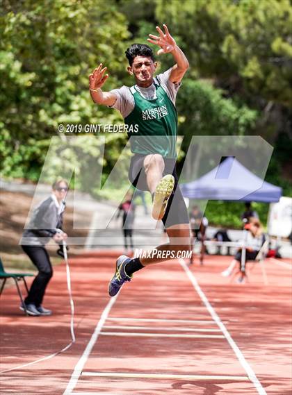 Thumbnail 3 in CIF NCS Track & Field Meet of Champions (Boys Triple Jump) photogallery.
