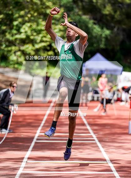 Thumbnail 2 in CIF NCS Track & Field Meet of Champions (Boys Triple Jump) photogallery.